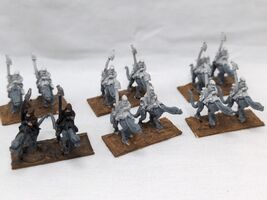 (12) Dark Realm Miniatures Beast Riders 6mm - $8.31