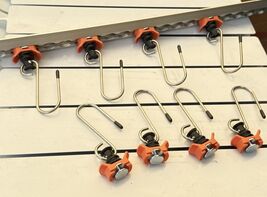 10 Pack L-Track Single Stud Fitting Tie Down Anchor with S Hook for Trai... - $32.99