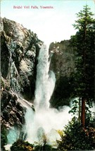 Vtg Postcard 1910s Yosemite California Bridal Veil Falls - M. Reider Unused - £4.27 GBP