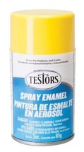 Testors Spray Enamel Spray Paint, 1632T Custom Bug Yellow, 3 Oz. - £7.84 GBP
