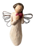 Willow Tree Angel of the Heart 2000 Figurine Susan Lordi Demdaco - $15.00