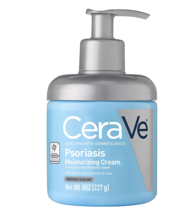 New Cera Ve Psoriasis Moisturizing Cream 2% Salicylic Acid Reduces Scaling 8 Oz - £31.69 GBP