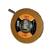Vintage SEARS CRAFTSMAN 39002 Tape Measure 100 ft Feet Made in U.S.A. - $9.75