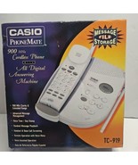 Casio PhoneMate Telephone Landline Phone TC-919 Cordless 900MHz Digital ... - $19.20