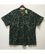 Athletic Works  Men&#39;s Slim Fit Raglan Tee 2XL Camo Green 2XL NWT - $13.99