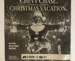 Christmas Vacation Tv Guide Print Ad Chevy Chase Beverly DeAngelo TPA5 - $5.93
