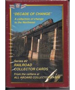 Railroad Collector Cards Series #2 Sealed Deck of 50 Cards Dramatic Chan... - €5,46 EUR