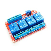 HiLetgo 12V 4 Channel Relay Module with OPTO-Isolated Support High and L... - $14.99