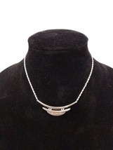 Trifari Silver Tone Swag Linked Necklace - £19.99 GBP