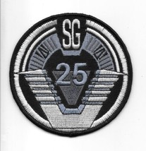 Stargate SG-1 TV Series Group 25 Army Combat Unit Logo Embroidered Patch UNUSED - £6.17 GBP