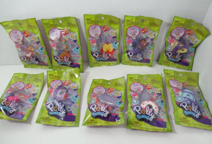 Polly Pocket Tiny Takeaway Ring or Necklace YOU CHOOSE ONE build your own lot