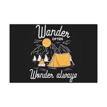 Personalized Gift Wrap Paper for Travelers: Wander Often, Wonder Always - $18.54+