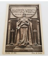Harper&#39;s Weekly Magazine October 29 1904 New York City - £19.90 GBP