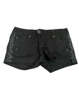 BKE Womens Shorts Black Embellished Size 28 Mollie - £14.06 GBP