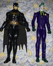 Action Figures 12 inch Batman &amp; Joker Lot - £9.03 GBP
