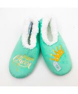 Snoozies Women&#39;s Thrift Queen Slippers Medium 7/8 Mint Green - $17.80 CAD