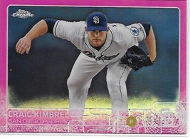 2015 Topps Chrome Pink Refractor #163 Craig Kimbrel NM-MT Padres ID:4271 - $6.92