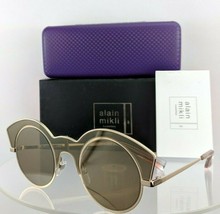 Brand New Authentic Alain Mikli Sunglasses La Nuit Ao 4009 002/F9 Gold Al4009 - £104.84 GBP
