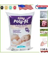 Silky Polyester Fiber Fill 24oz - Plush Pillow Stuffing for Comfort and ... - $48.94 CAD