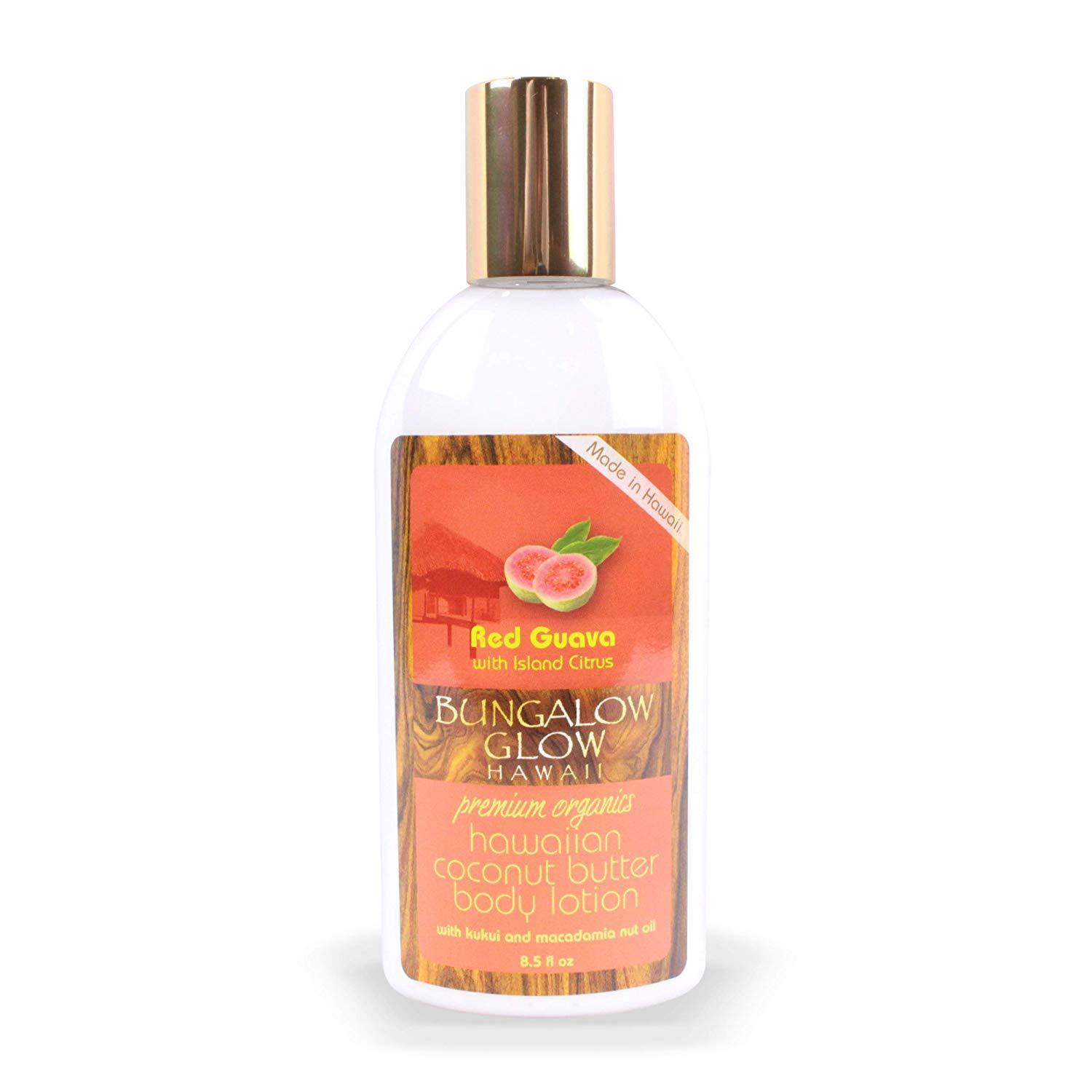 Hawaiian Bungalow Glow Organic Coconut Butter Body Lotion (Choice of 5 Scents)