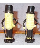 Planters Mr. Peanut Salt and Pepper Shaker Set Made USA Pyro Hard Plasti... - €12,11 EUR