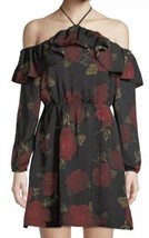 NWT Women&#39;s Cupcakes and Cashmere &quot;Boden&quot; Floral Print Mini Dress Sz Large - £33.39 GBP