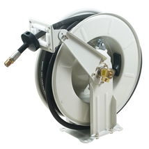 VEVOR Fuel Hose Reel Retractable Machine Oil1/2"x50' 2300PSI Spring Rewi... - $216.99