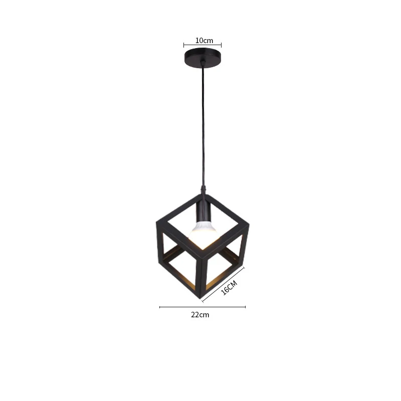 Industrial Pendant Lamp LED Chandelier for Dining Room Simple   Pendent Ceiling  - £227.80 GBP