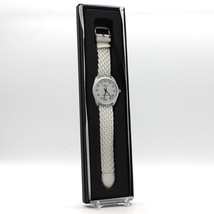 TOM FORD 002 Ocean Plastic Quartz Watch New With Tags, White - $285.99