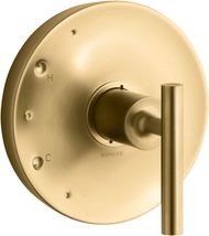 Kohler TS14423-4-2MB Purist Rite-Temp Valve Trim - Vibrant Brushed Moderne Brass - £224.89 GBP