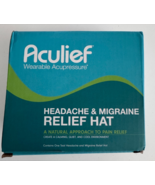 Aculief Odorless Headache Migraine Relief Cooling Acupressure Therapy Hat - $272.54 MXN