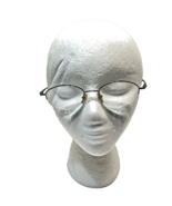 Saks Fifth Avenue 49 19 Womens Metal Eyeglass Half Rim Frames Silver 130... - £16.14 GBP