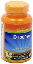 Thompson Vitamin D Cholecalciferol, Tablet (Btl-Plastic) 1000IU 90ct - £7.79 GBP