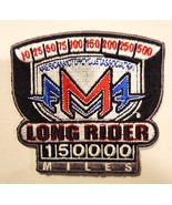 AMA American Motorcyclist Patch Long Rider 150,000 Miles 3 Inches by 3 1... - $34.12 CAD