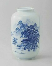 Arita-Yaki Landscape Japanese Porcelain Vase Signed - £111.97 GBP