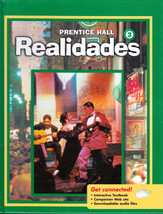 PRENTICE HALL REALIDADES: HARDCOVER TEXTBOOK 3 - LIKE NEW! - $42.48