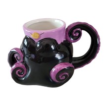 Disney Villain Ursula Coffee Mug Tentacles Large 20 oz Sculpted Purple And Black - £17.94 GBP