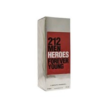 212 Heroes Forever Young by Carolina Herrera for Men 90ML 3 Oz EDT Spray - $71.28