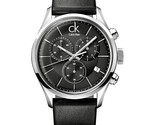 Orologio Calvin Klein Masculine Chronograph Swiss Made con cinturino in... - £98.23 GBP