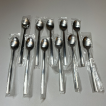 Cambridge CBS62 Stainless Iced Tea Spoons NEW (11) Concave Handle, Flat Tip - $18.99