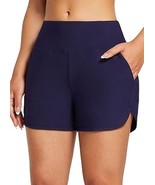 medium baleaf Women&#39;s 3&quot;/5&quot; High Waisted Swim Board Shorts - $512.98 MXN