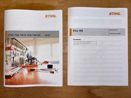 FCA 135 FCA135 STIHL Edger Battery Operated Service Workshop &amp; Parts Manual - $38.62 CAD