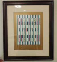 Yaacov Agam &quot;Yoseph&quot; Hand Signed &amp; Numbered Screenprint 12 Tribes of Israel ! - £505.24 GBP