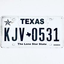 United States Texas Lone Star Passenger License Plate KJV 0531 - £14.85 GBP