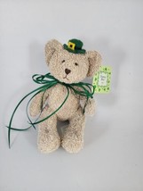 Vintage Irish Bear Danny Boy Russ Berrie Small Stuffed Plush Beanie #4645 w Tag - $12.86