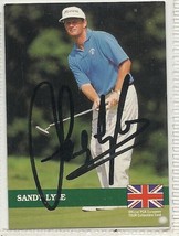 Sandy Lyle signed autographed 1992 Pro Set Golf Card PGA Masters - £18.80 GBP