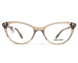 Nine West Eyeglasses Frames NW5152 264 Clear Beige Cat Eye Full Rim 49-1... - $65.23