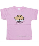 NWT Pipsqueaks David Goliath Pink &quot;Cutie Pie&quot; Toddler 100% Cotton Girl T... - £7.85 GBP