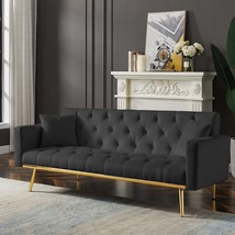 Folding Futon Sofa Bed: Compact Sleeper Couch - $373.99