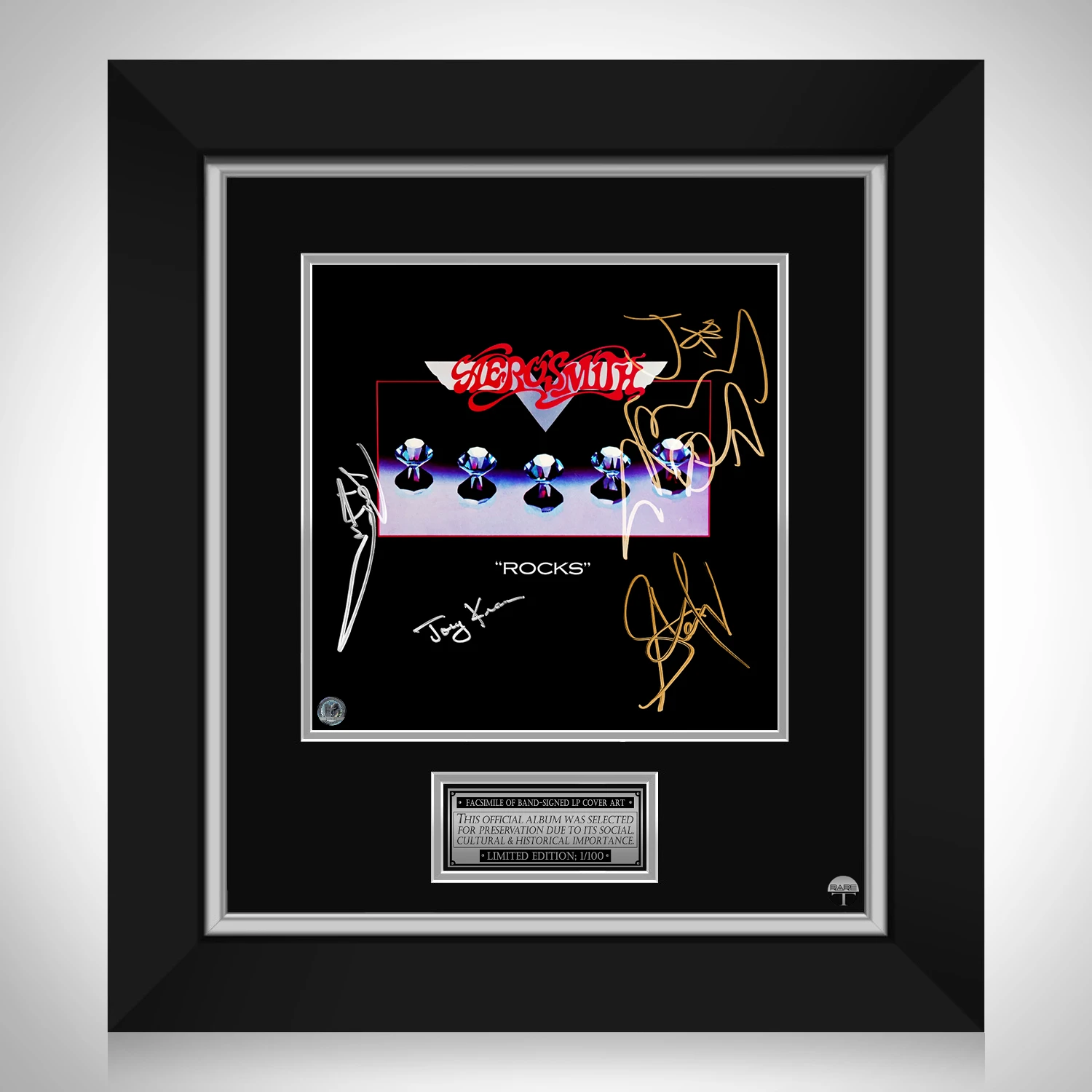 Aerosmith - Rocks LP Cover Limited Signature Edition Studio Licensed Cus... - £194.04 GBP